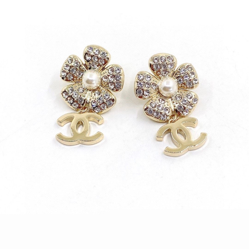 Ch*el earrings